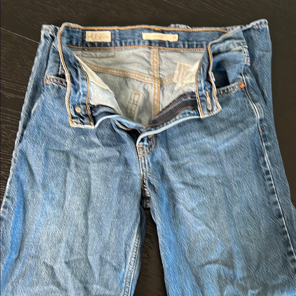 Levi's Women's Blue Boyfriend Jeans